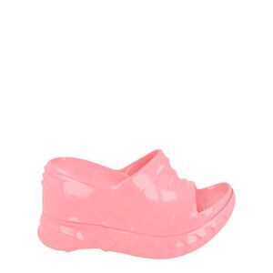 Givenchy Marshmallow Wedge Slides Pink Womens